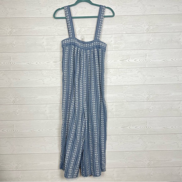 Seafolly Splendour Dobby Jumpsuit Denim Chambray Size XS - Picture 4 of 9